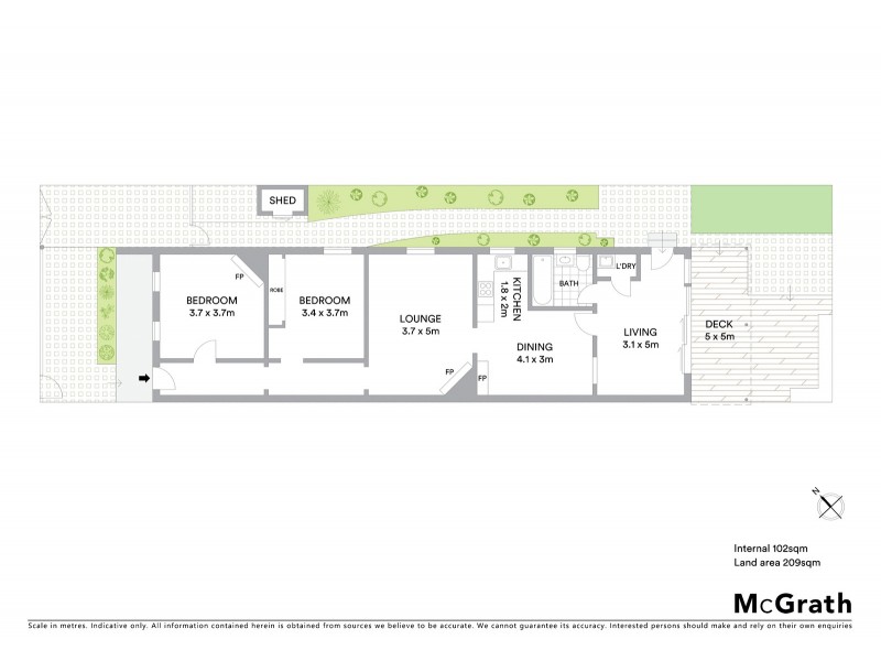 10 Swain Street, Sydenham NSW 2044 Floorplan