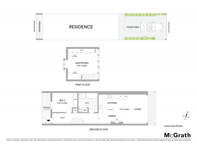 96 Denison Street, Camperdown NSW 2050 Floorplan