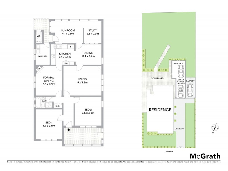 10 The Drive, Concord West NSW 2138 Floorplan