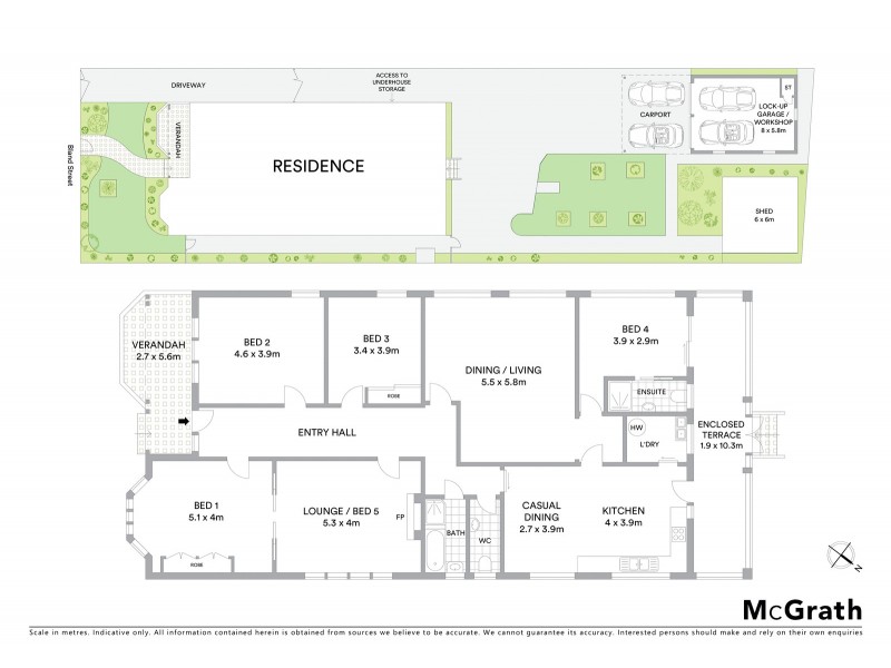 144 Bland Street, Haberfield NSW 2045 Floorplan