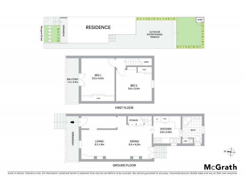 7 Margaret Street, Stanmore NSW 2048 Floorplan