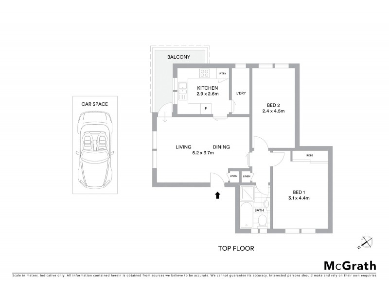 7/4 Church Street, Ashfield NSW 2131 Floorplan