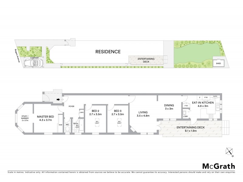 14B Rogers Avenue, Haberfield NSW 2045 Floorplan