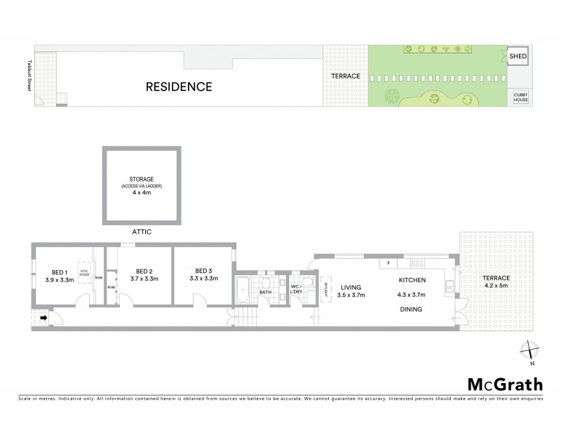 50 Tebbutt Street, Leichhardt NSW 2040 Floorplan
