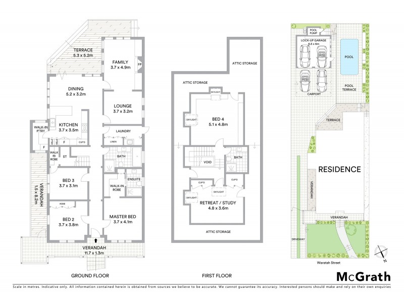 22 Waratah Street, Haberfield NSW 2045 Floorplan