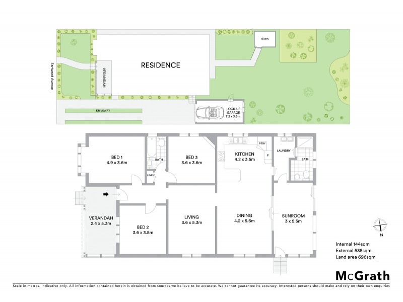 39 Earlwood Avenue, Earlwood NSW 2206 Floorplan