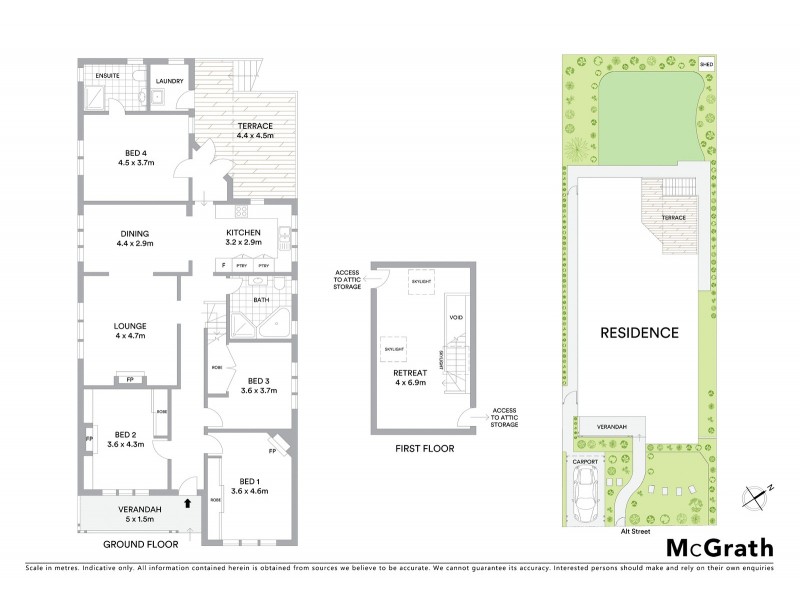 240 Alt Street, Haberfield NSW 2045 Floorplan