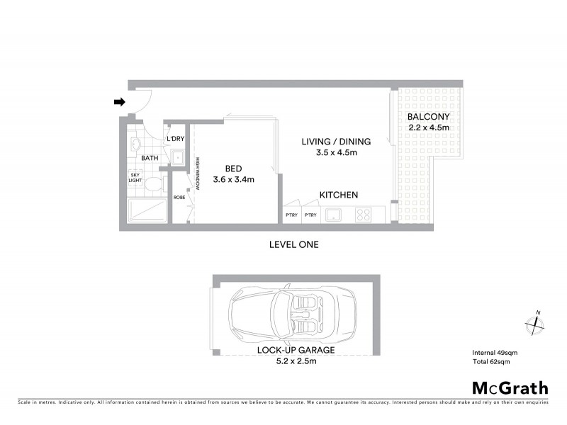 9/191 Bridge Road, Glebe NSW 2037 Floorplan