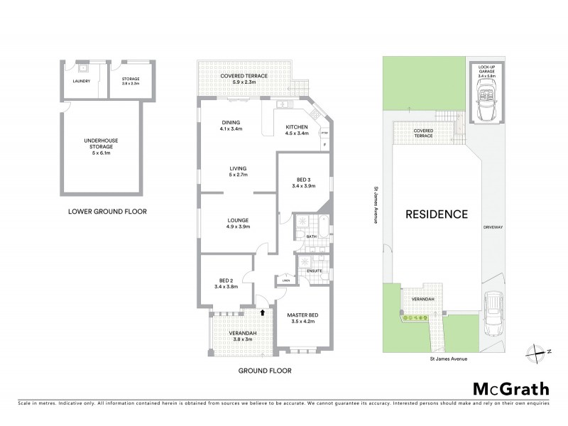 15 St James Avenue, Earlwood NSW 2206 Floorplan