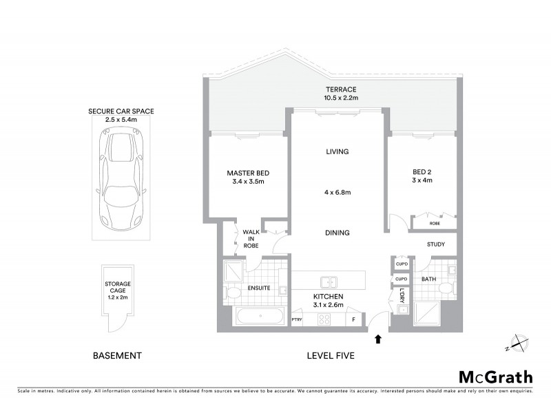 2505/7 Scotsman Street, Forest Lodge NSW 2037 Floorplan