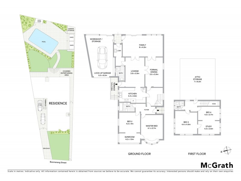 65 Boomerang Street, Haberfield NSW 2045 Floorplan