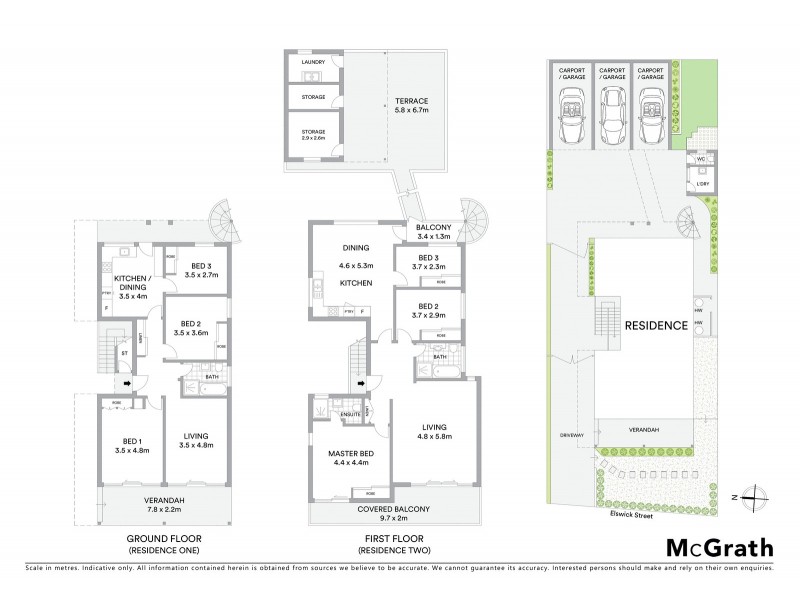 143 Elswick Street, Leichhardt NSW 2040 Floorplan