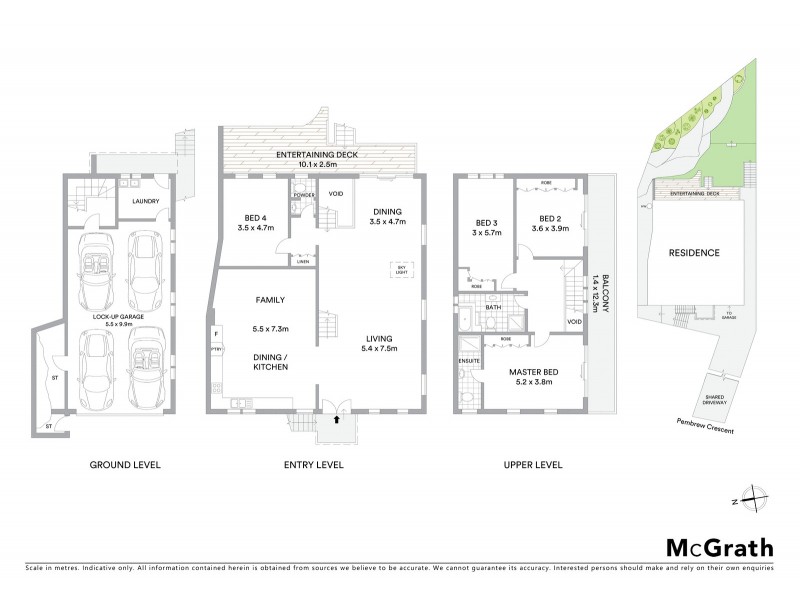 8A Pembrew Crescent, Earlwood NSW 2206 Floorplan