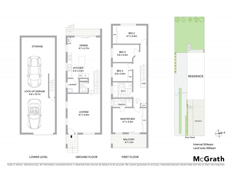 5A River Street, Earlwood NSW 2206 Floorplan