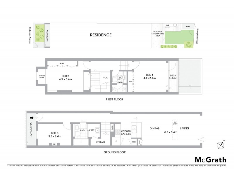 9 Colbourne Avenue, Glebe NSW 2037 Floorplan