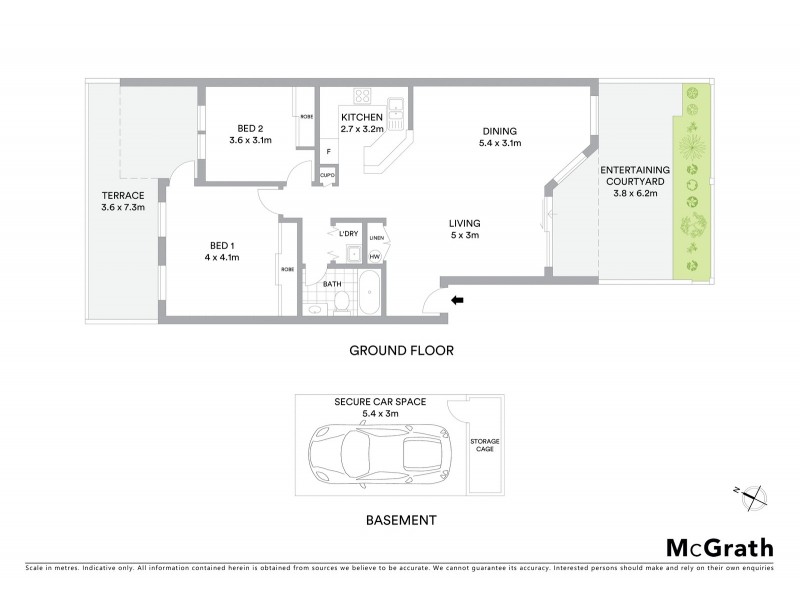 8/69 Allen Street, Leichhardt NSW 2040 Floorplan
