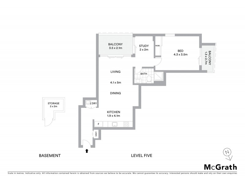 510/105 Ross Street, Forest Lodge NSW 2037 Floorplan