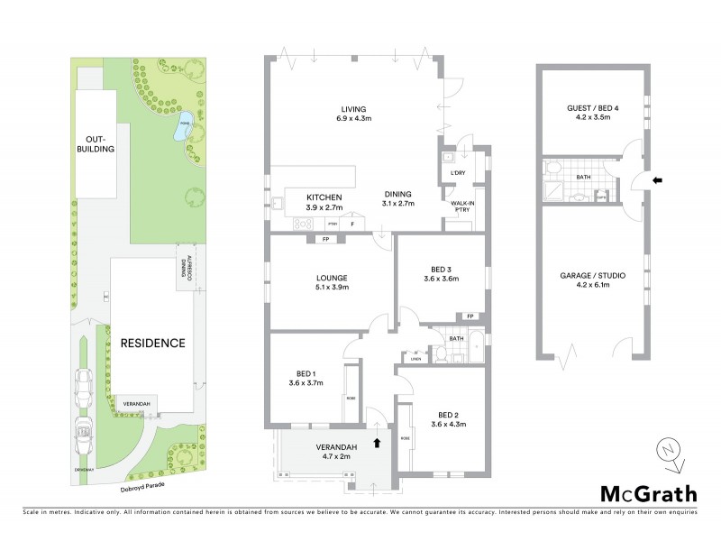6 Dobroyd Parade, Haberfield NSW 2045 Floorplan