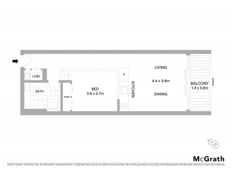 14/55 King Street, Newtown NSW 2042 Floorplan