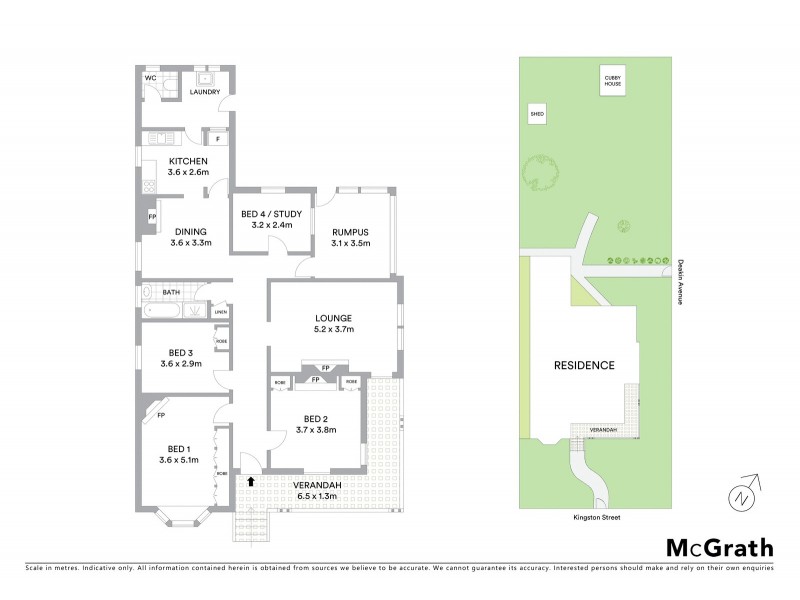 16 Kingston Street, Haberfield NSW 2045 Floorplan