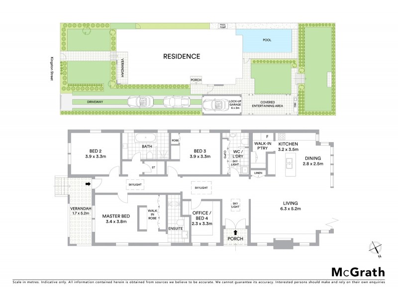 52 Kingston Street, Haberfield NSW 2045 Floorplan