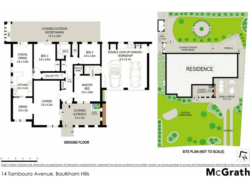 14 Tamboura Avenue, Baulkham Hills NSW 2153 Floorplan