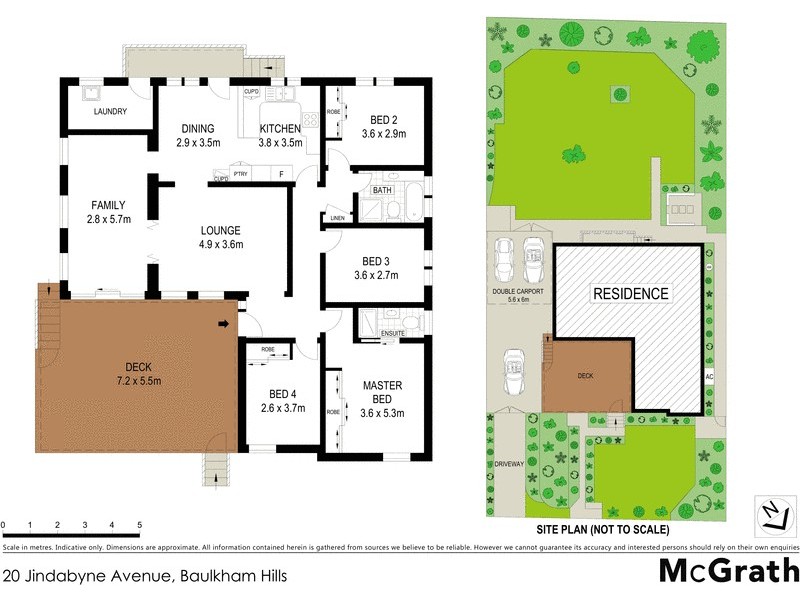 20 Jindabyne Avenue, Baulkham Hills NSW 2153 Floorplan