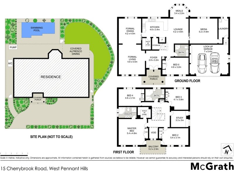 15 Cherrybrook Road, West Pennant Hills NSW 2125 Floorplan