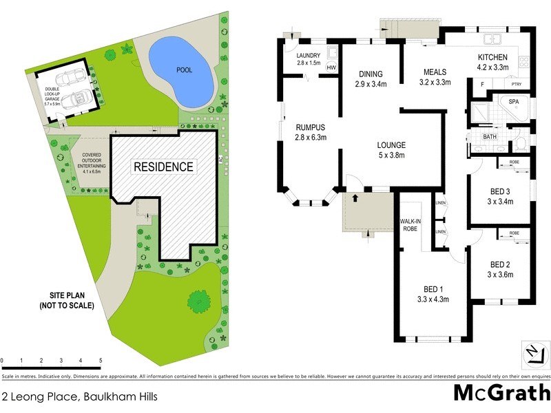 2 Leong Place, Baulkham Hills NSW 2153 Floorplan