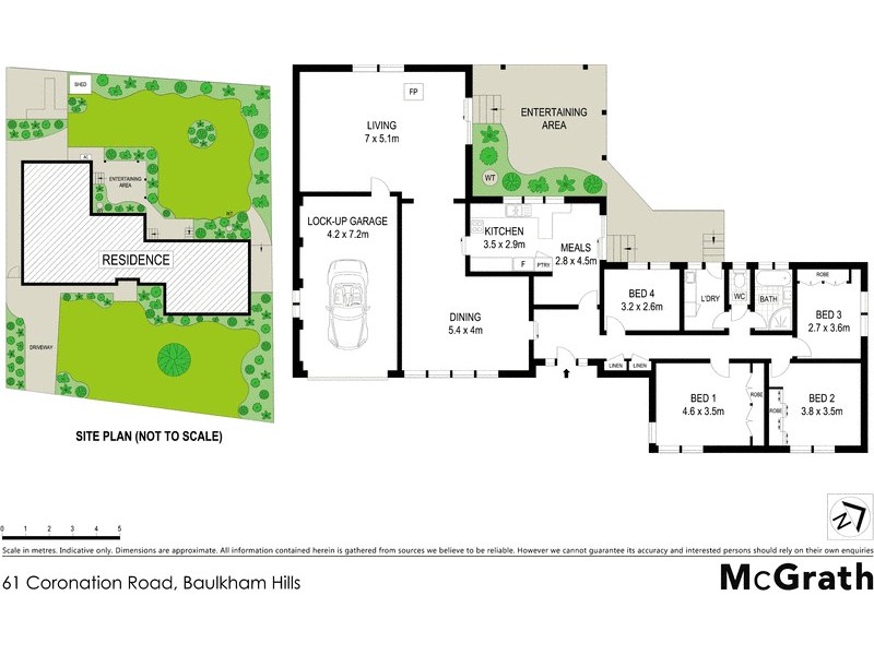61 Coronation Road, Baulkham Hills NSW 2153 Floorplan