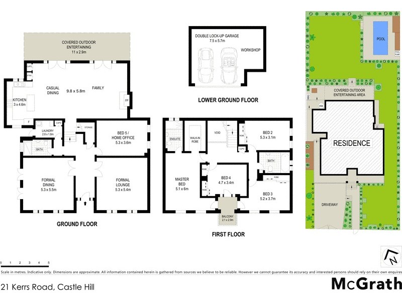 21 Kerrs Road, Castle Hill NSW 2154 Floorplan