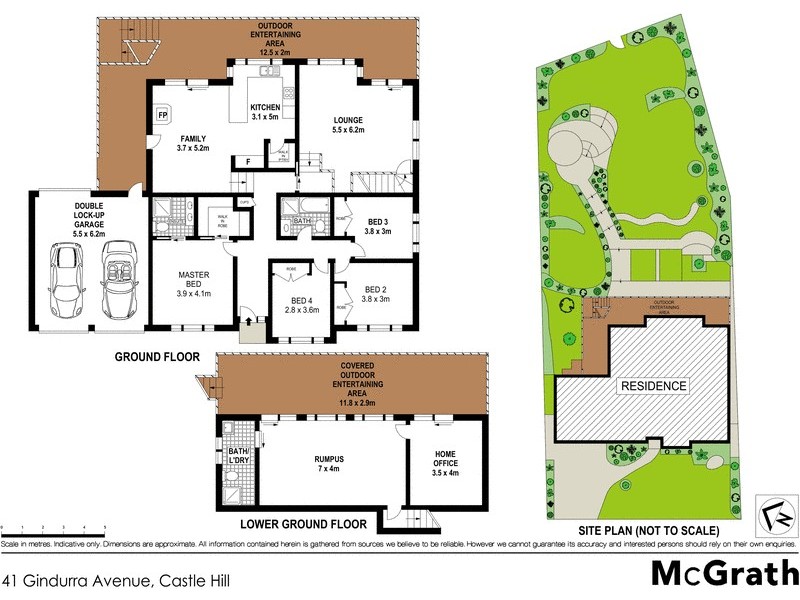 41 Gindurra Avenue, Castle Hill NSW 2154 Floorplan