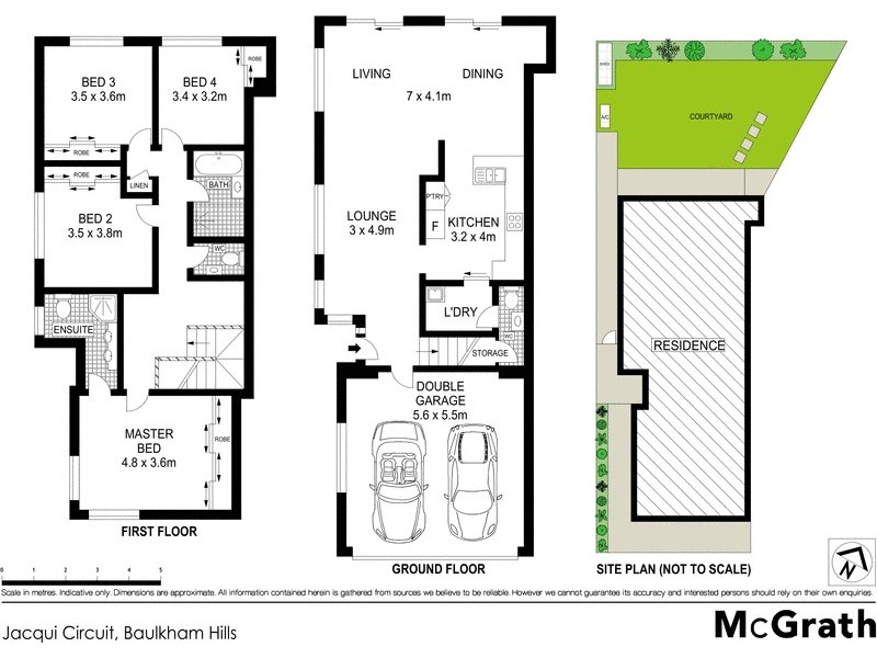 Jacqui Circuit, Baulkham Hills NSW 2153 Floorplan