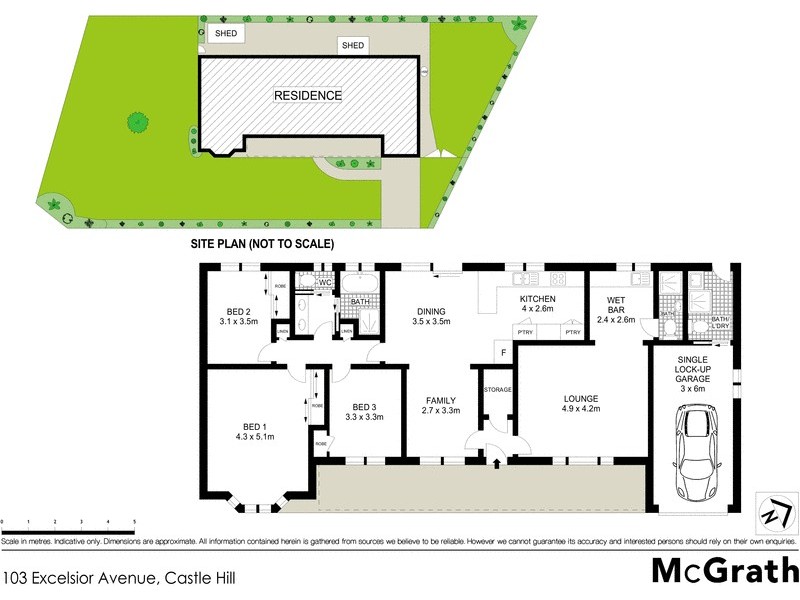 103 Excelsior Avenue, Castle Hill NSW 2154 Floorplan