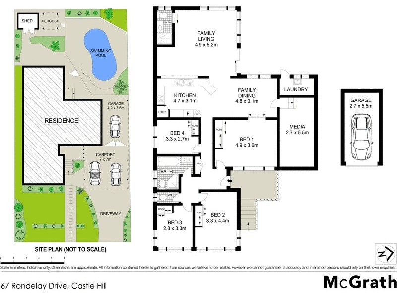 67 Rondelay Drive, Castle Hill NSW 2154 Floorplan