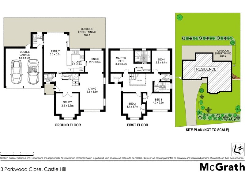 3 Parkwood Close, Castle Hill NSW 2154 Floorplan
