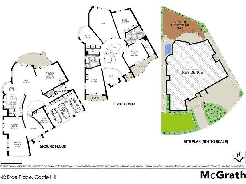 42 Brae Place, Castle Hill NSW 2154 Floorplan