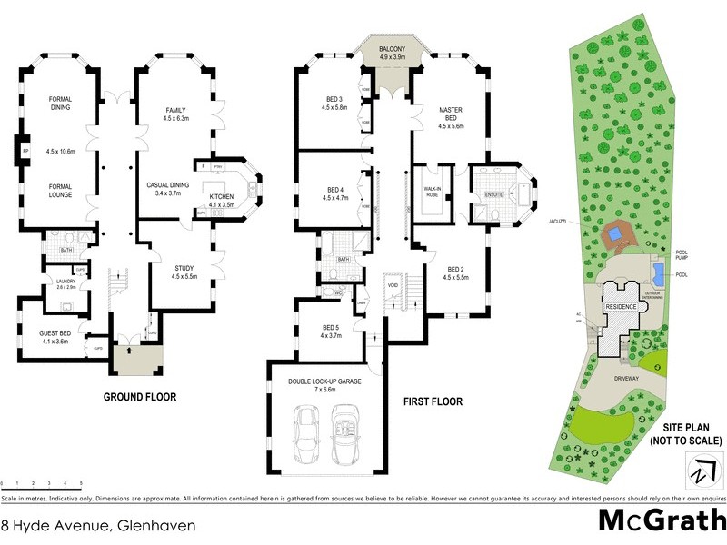 8 Hyde Avenue, Glenhaven NSW 2156 Floorplan
