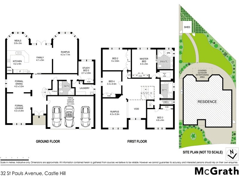 32 St Pauls Avenue, Castle Hill NSW 2154 Floorplan
