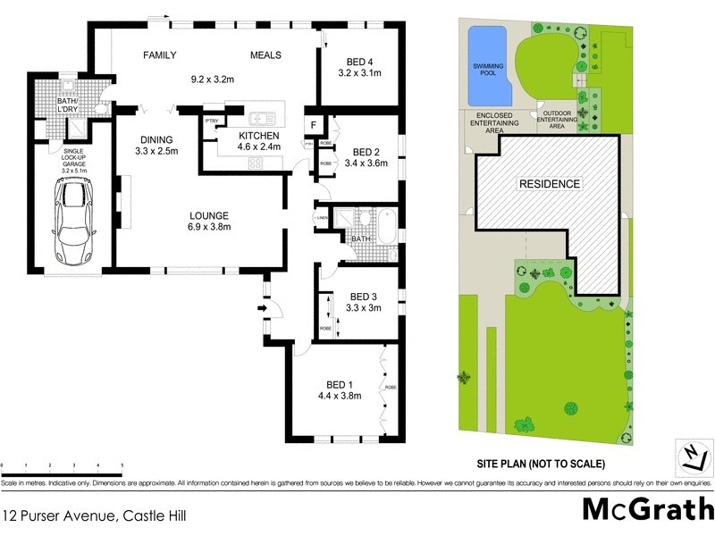 12 Purser Avenue, Castle Hill NSW 2154 Floorplan