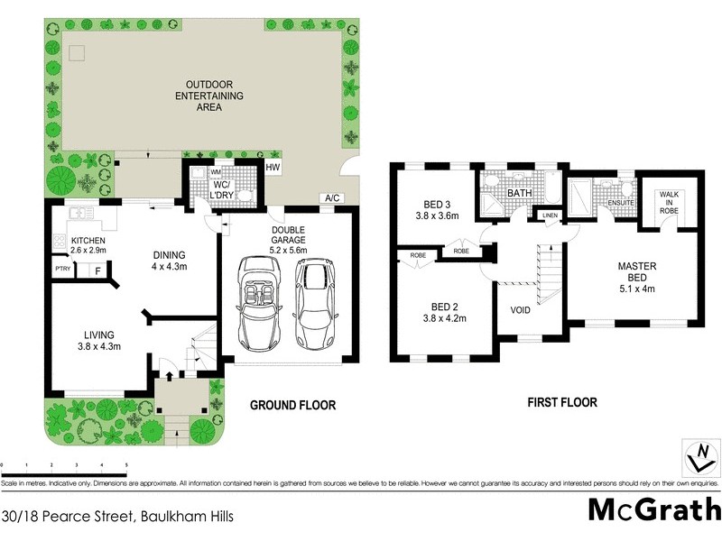 30/18 Pearce Street, Baulkham Hills NSW 2153 Floorplan