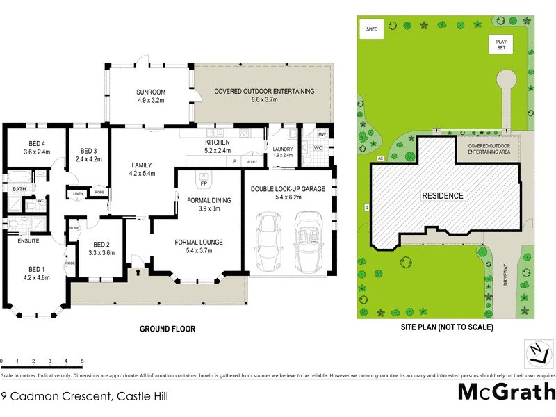 9 Cadman Crescent, Castle Hill NSW 2154 Floorplan
