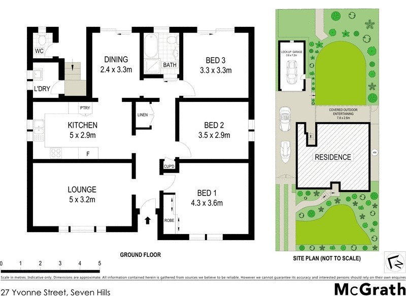 27 Yvonne Street, Seven Hills NSW 2147 Floorplan