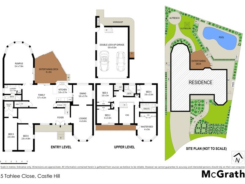 5 Tahlee Close, Castle Hill NSW 2154 Floorplan