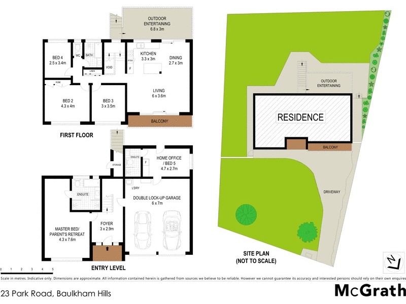23 Park Road, Baulkham Hills NSW 2153 Floorplan
