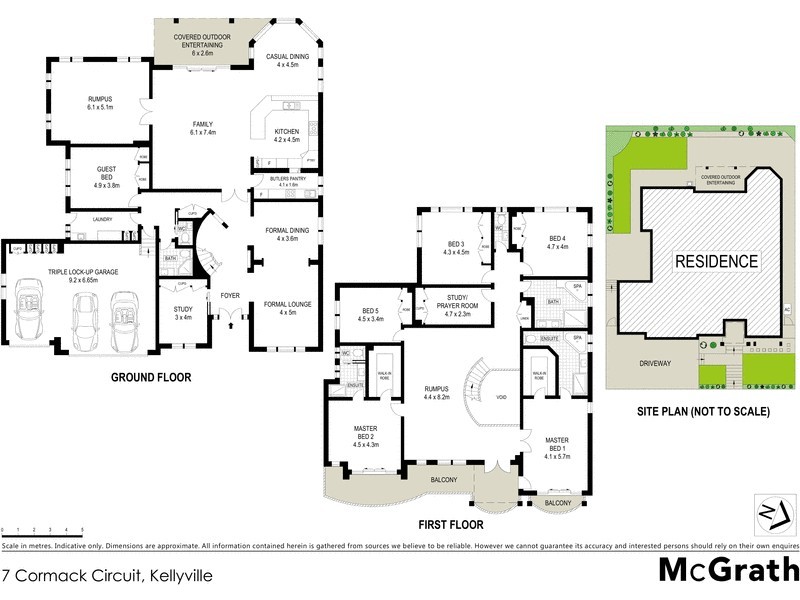 7 Cormack Circuit, Kellyville NSW 2155 Floorplan