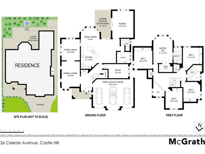 26 Celeste Avenue, Castle Hill NSW 2154 Floorplan