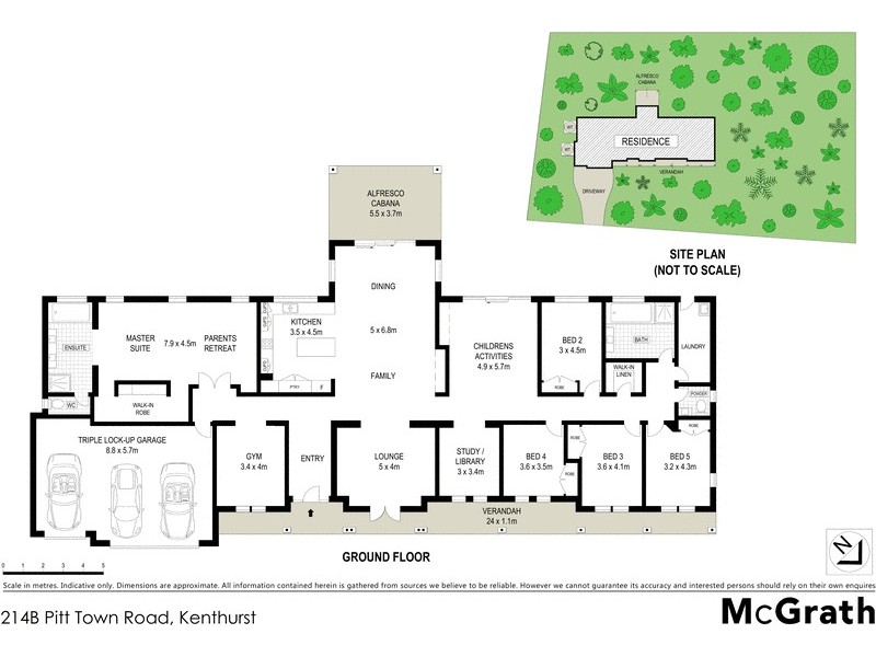 214B Pitt Town Road, Kenthurst NSW 2156 Floorplan