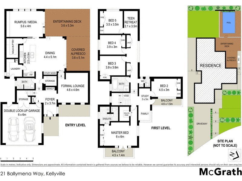 21 Ballymena Way, Kellyville NSW 2155 Floorplan