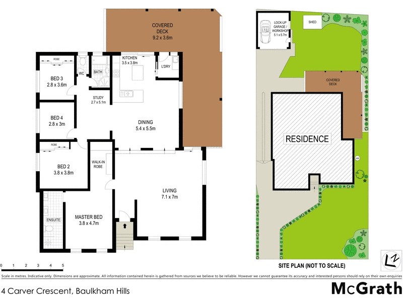 4 Carver Crescent, Baulkham Hills NSW 2153 Floorplan